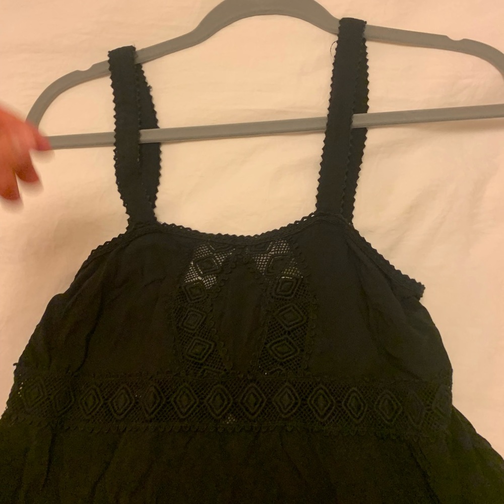 Stone Cold Fox x Ninas Black tank top